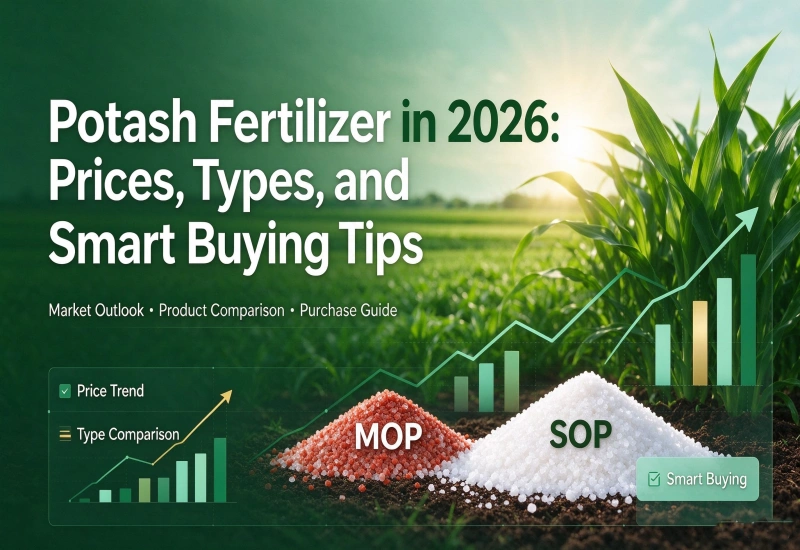 Potash Fertilizer in 2026: Prices, Types, and Smart Buying Tips